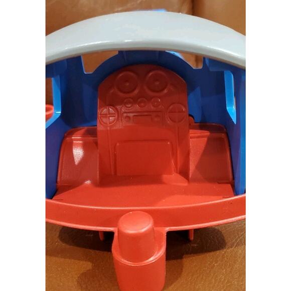 21 Inch Green Toys Train Set Engine Flat Bed Caboose 2 Bear Conductors USA - Picture 7 of 14